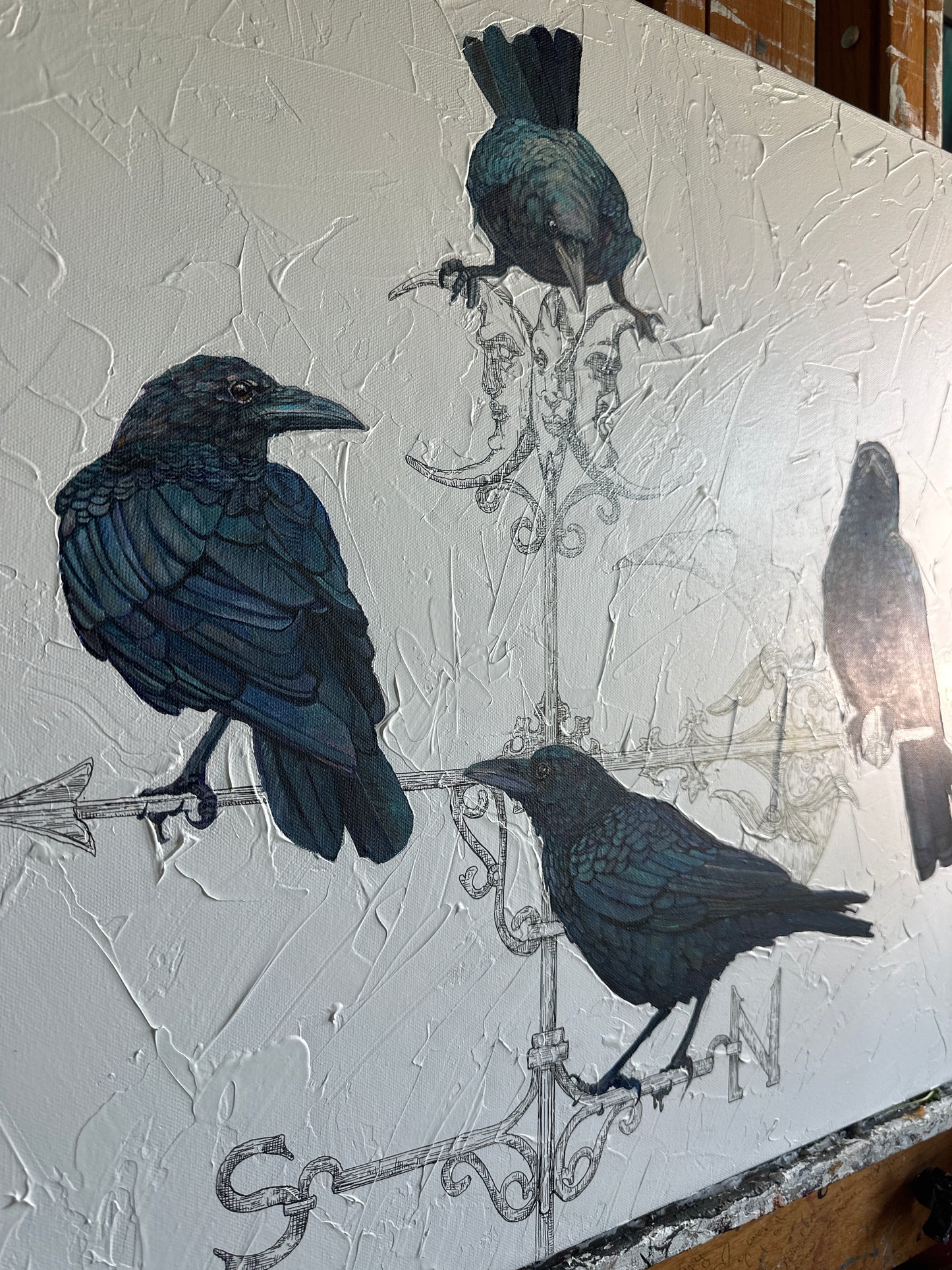 Presale “Sentinels of The Wind" Original & Limited Edition Fine Art Print
