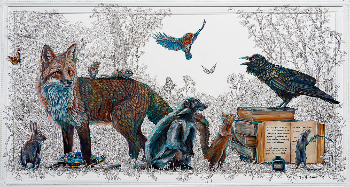 "A Gathering Of Great Minds" Limited Edition Print