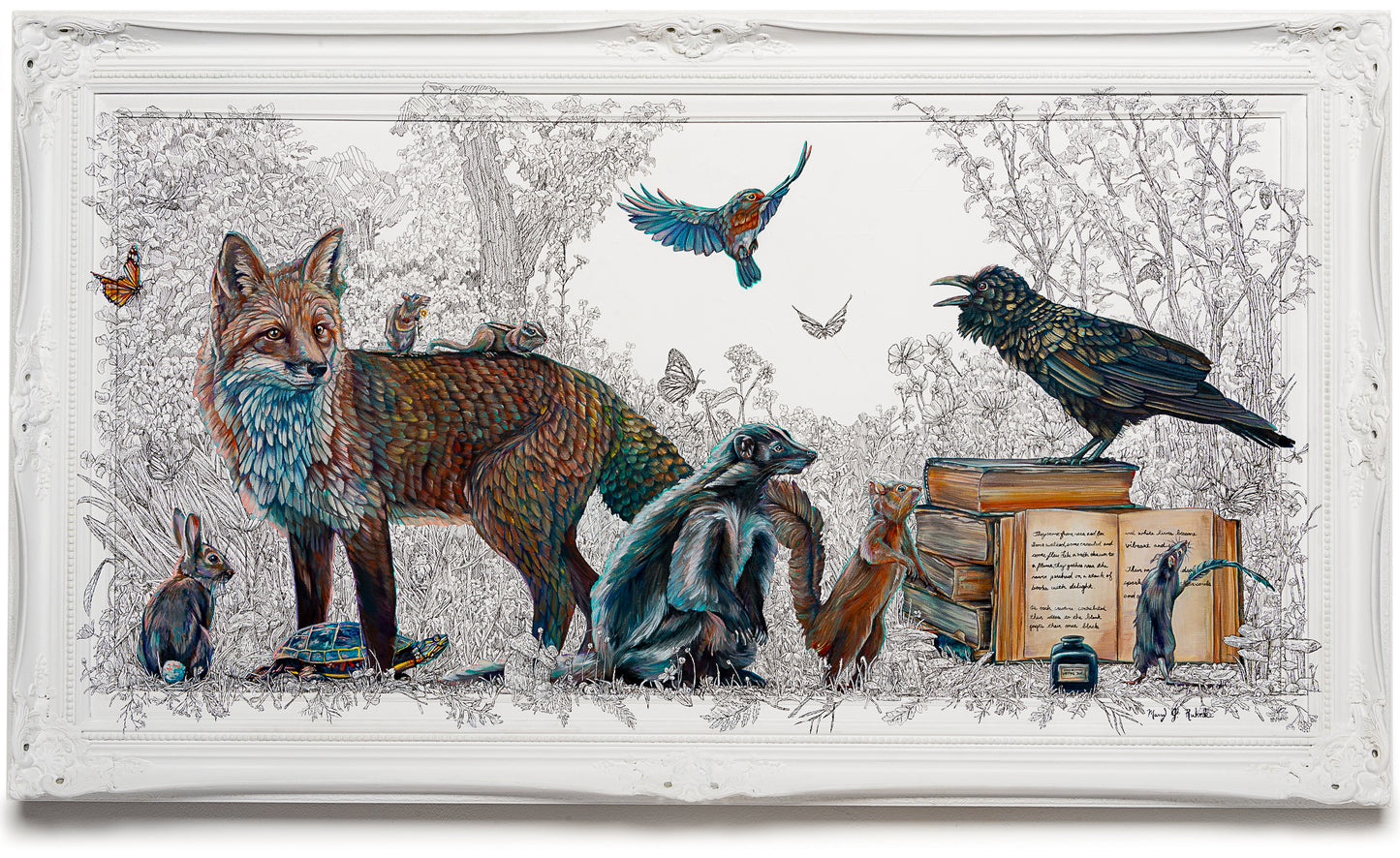 "A Gathering Of Great Minds" Limited Edition Print