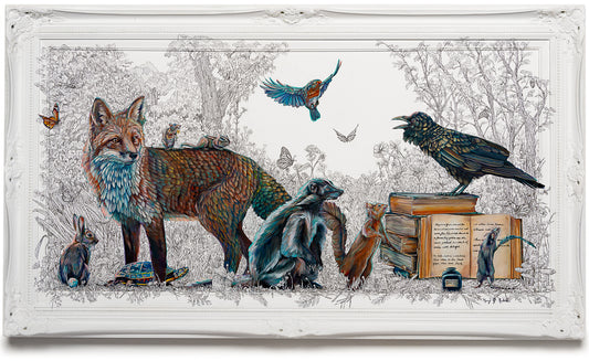 "A Gathering Of Great Minds"  Limited Edition Print