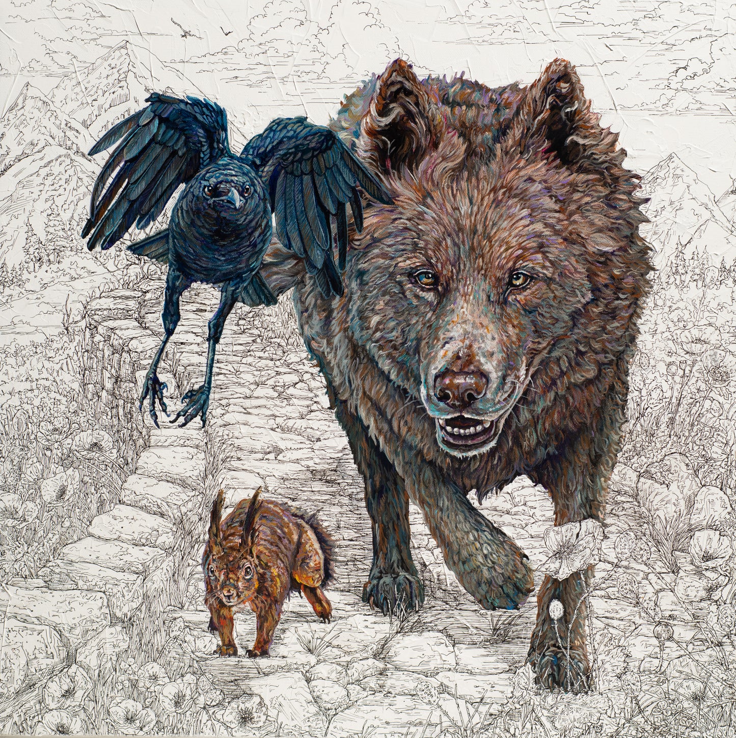 "Trusting The Path” Original & Limited Edition Fine Art Print