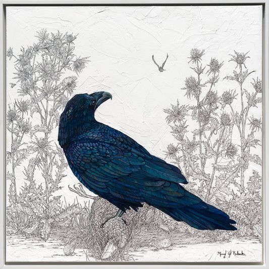 "The Weight Of Your Stillness" Original & Limited Edition Fine Art Print