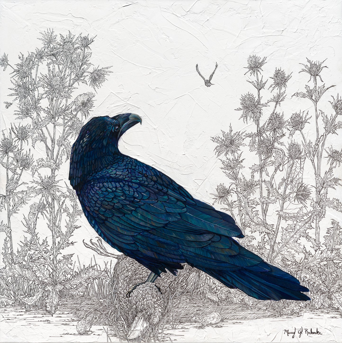 "The Weight Of Your Stillness" Original & Limited Edition Fine Art Print