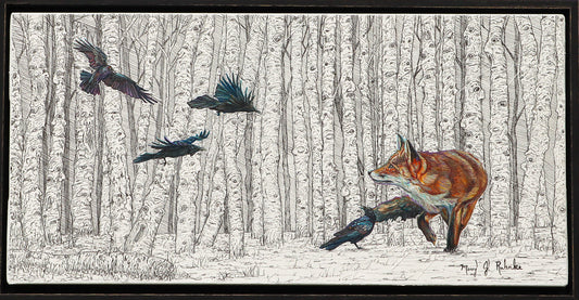 "Maybe Birds Of A Feather Don't Have To Flock Together" Limited Edition Fine Art Print