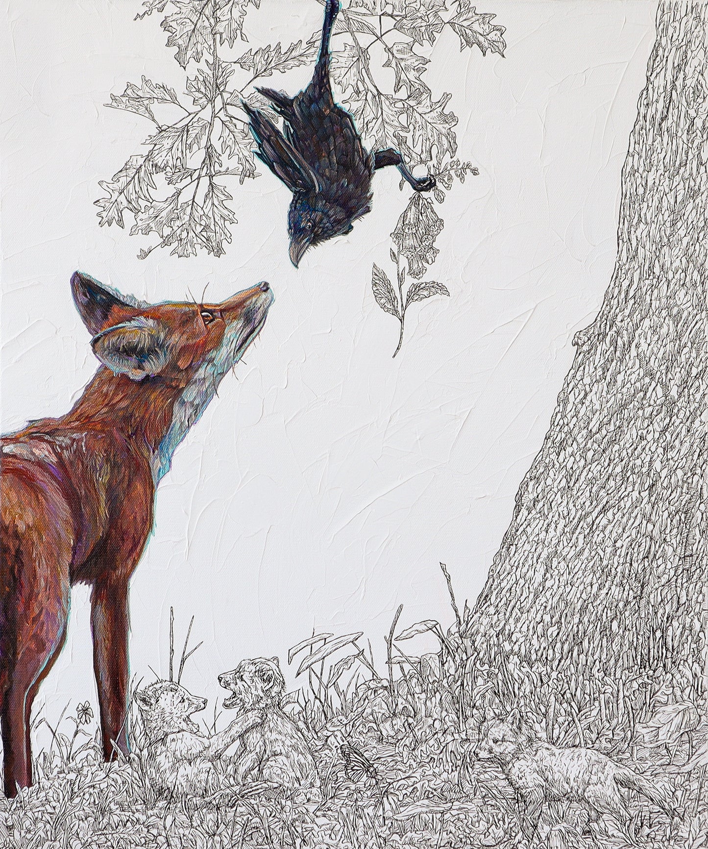 "Hesitant Curiosity" Limited Edition Fine Art Print