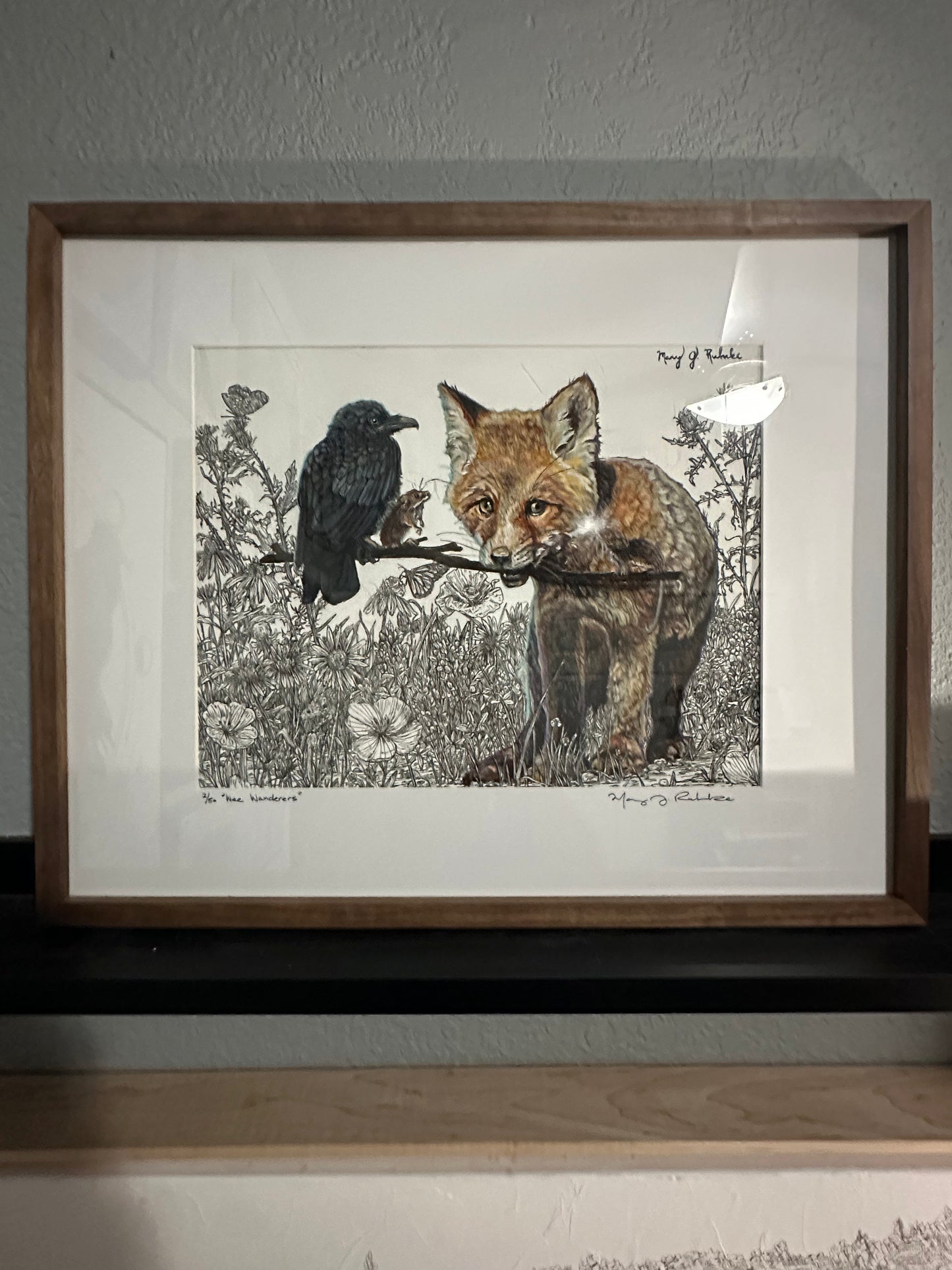 "Wee Wonderers" Framed Limited Edition Print