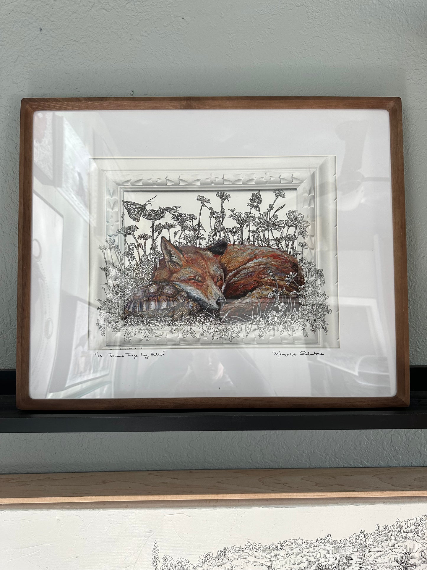 "Precious Things Lay Hidden" Framed Limited Edition Print