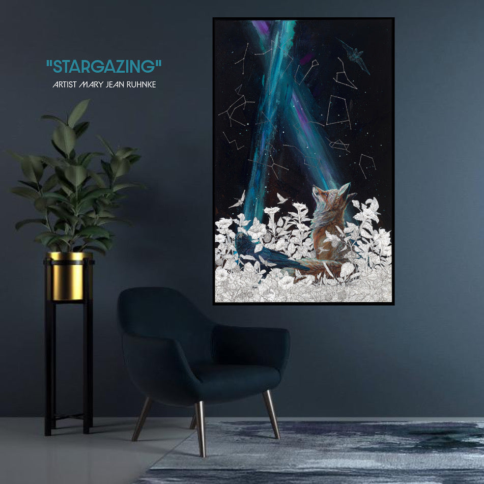 “Stargazing” Original & Limited Edition Prints