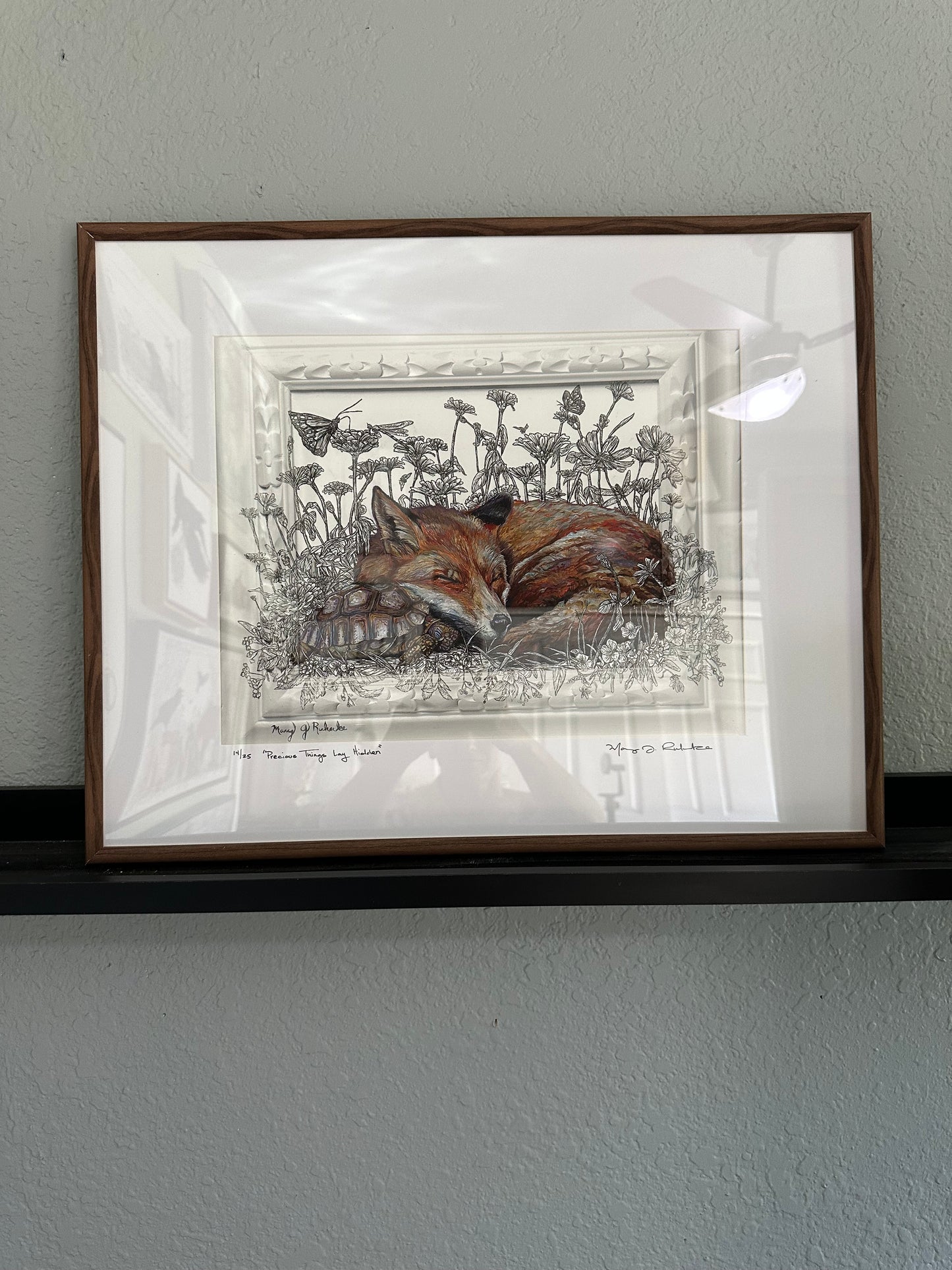 "Precious Things Lay Hidden" Framed Limited Edition Print