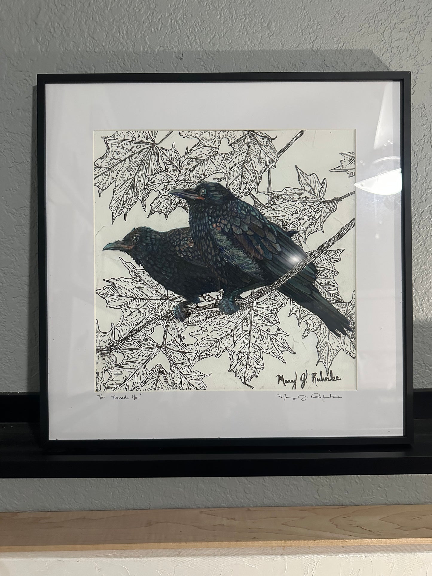 “Beside You” Framed Limited Edition Print