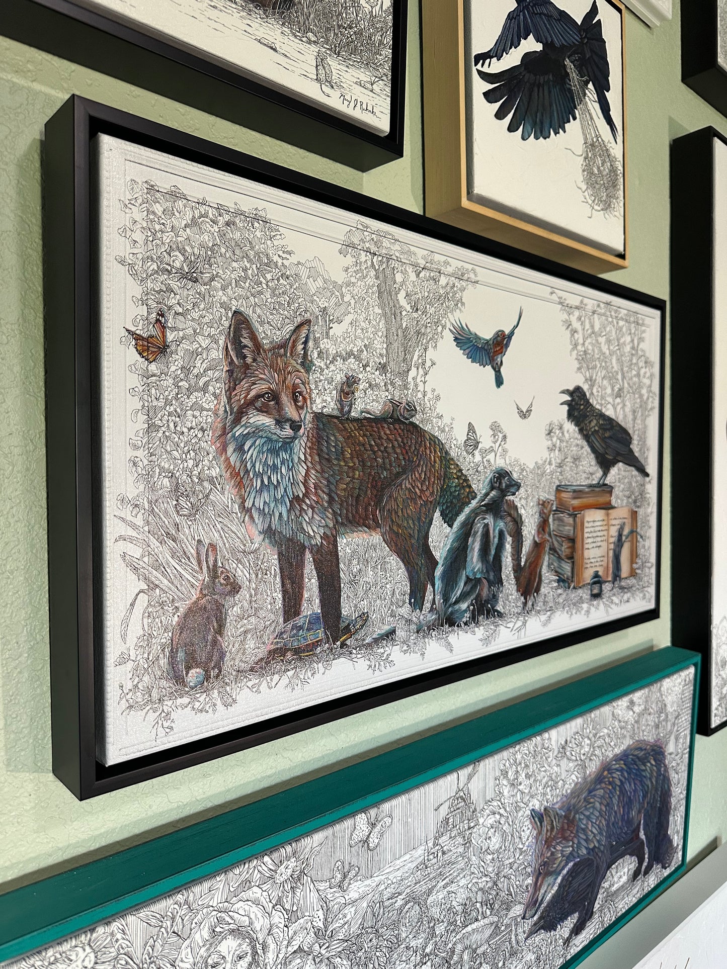 "A Gathering Of Great Minds"  Limited Edition Print