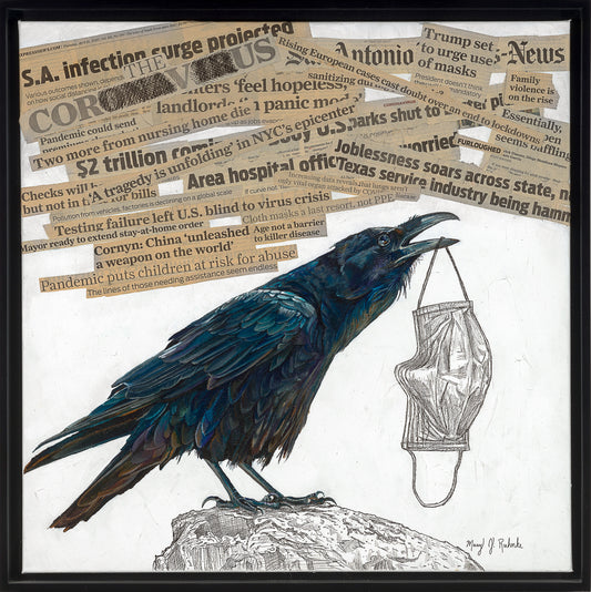 "Corvus Covid-19" Original & Limited Edition Fine Art Print