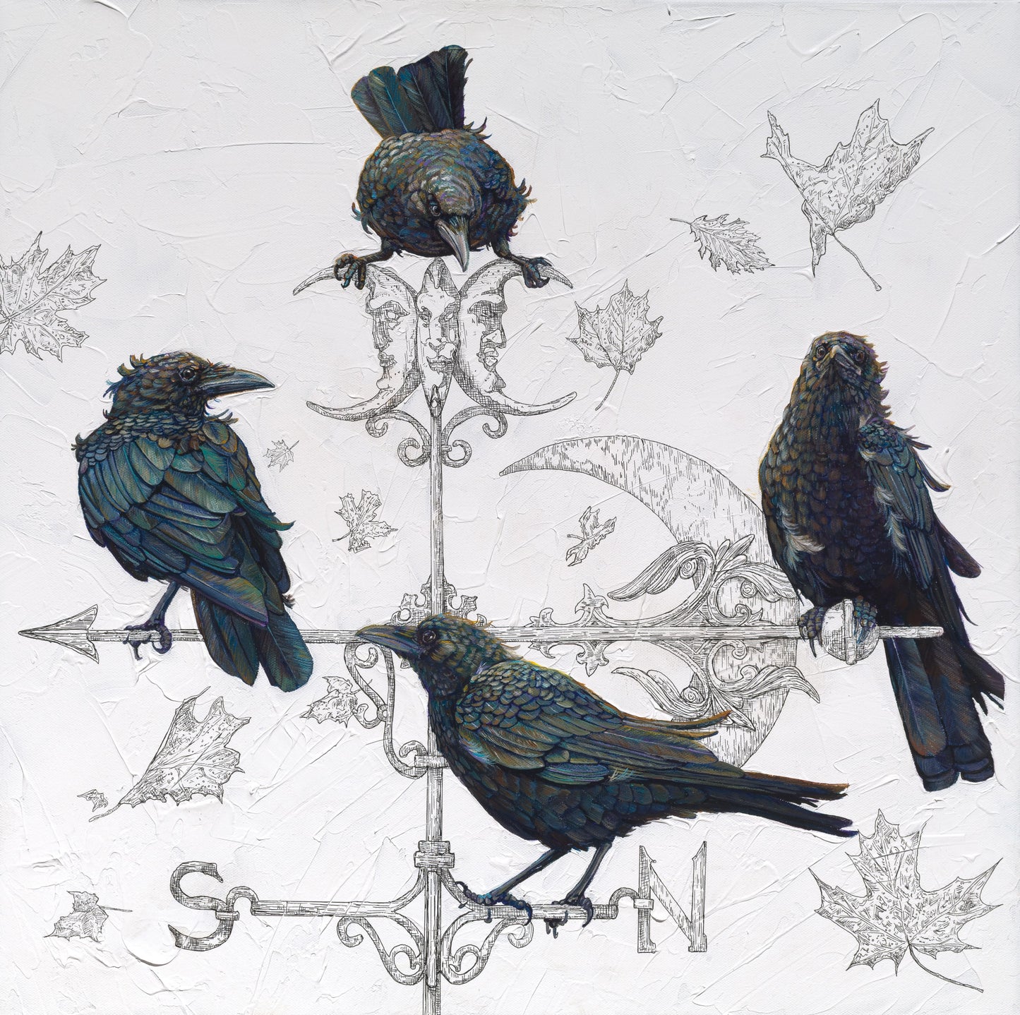 “Sentinels of The Wind" Original & Limited Edition Fine Art Print