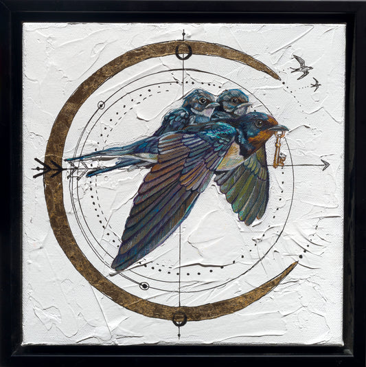 "Leading Them Forward" Original & Fine Art Print