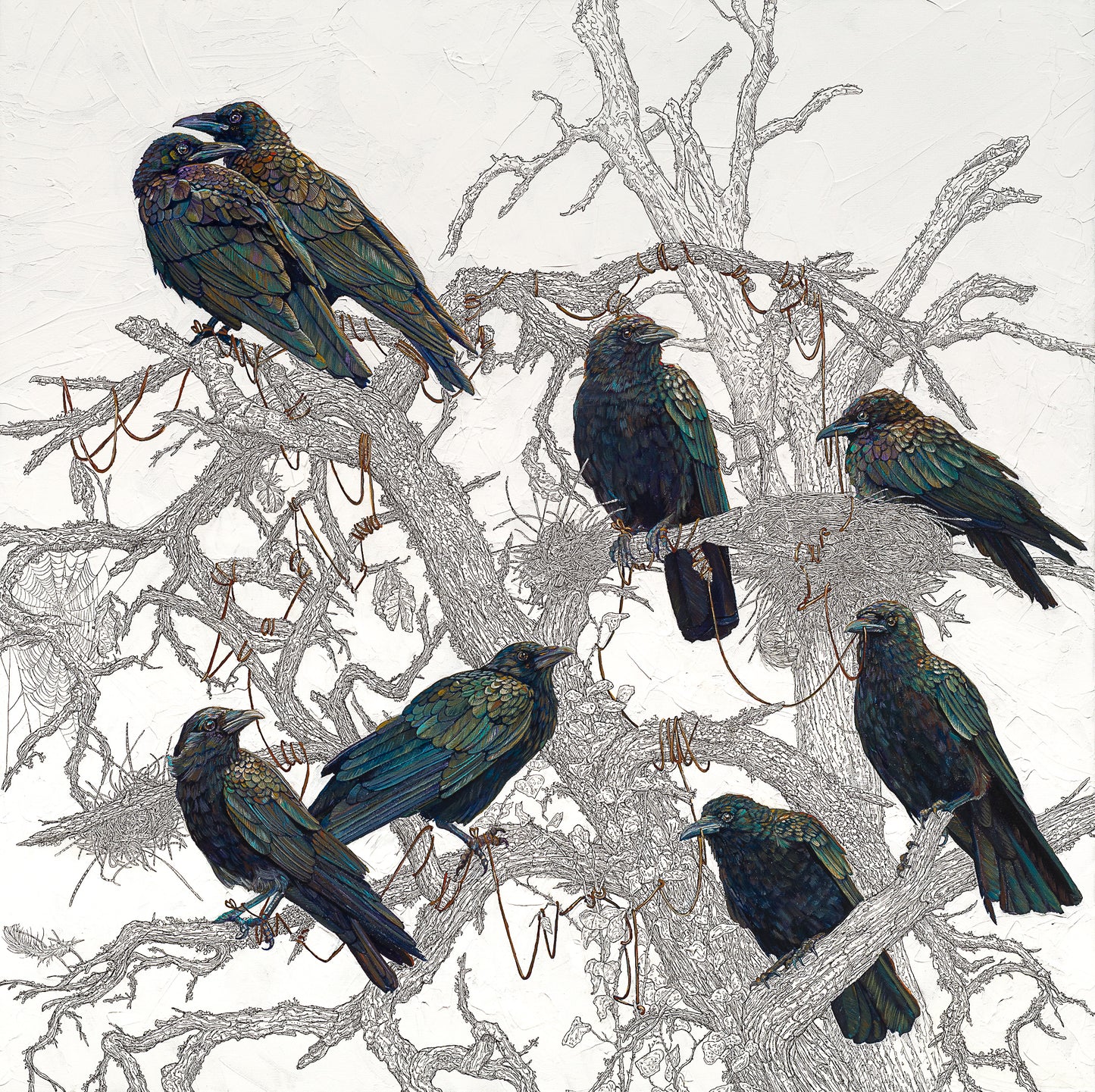 “Entangled" Original & Limited Edition Fine Art Print