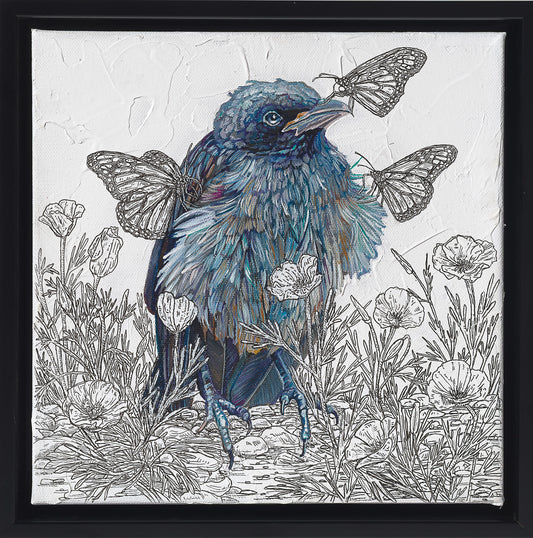 "Fluffy Feathers, Gentle Wings" Original