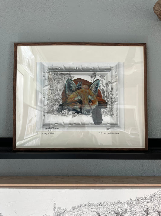 “Curiosity In Frame"  Framed Limited Edition Print