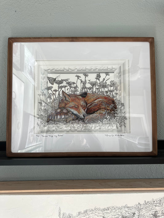 "Precious Things Lay Hidden"  Framed Limited Edition Print