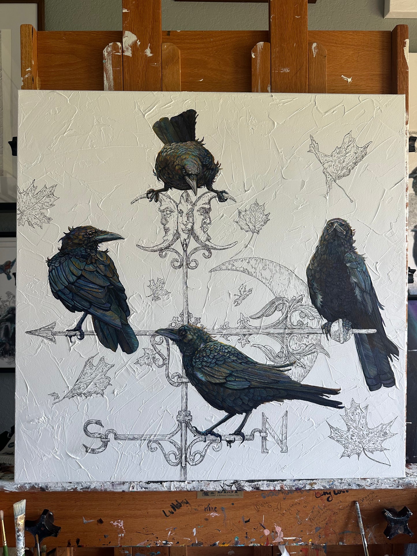 Presale “Sentinels of The Wind" Original & Limited Edition Fine Art Print