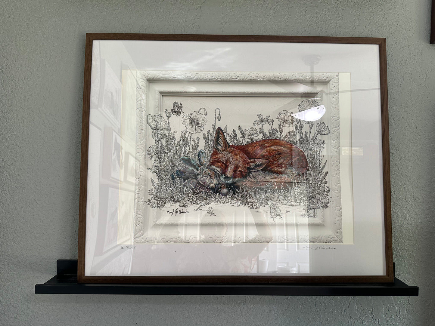 "Nestled"  Framed Limited Edition Print