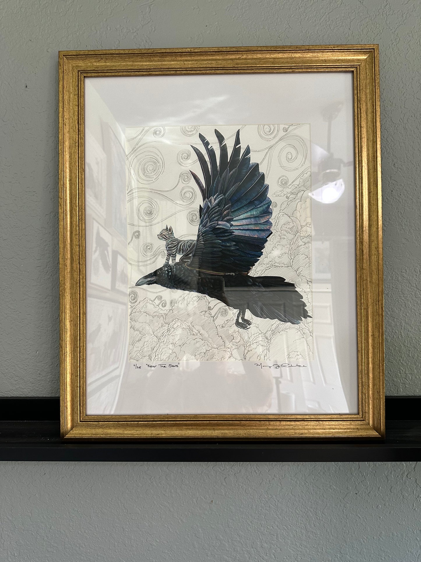 "Near The Stars" Framed Limited Edition Print