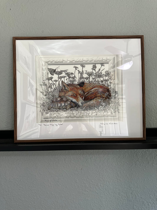 "Precious Things Lay Hidden"  Framed Limited Edition Print
