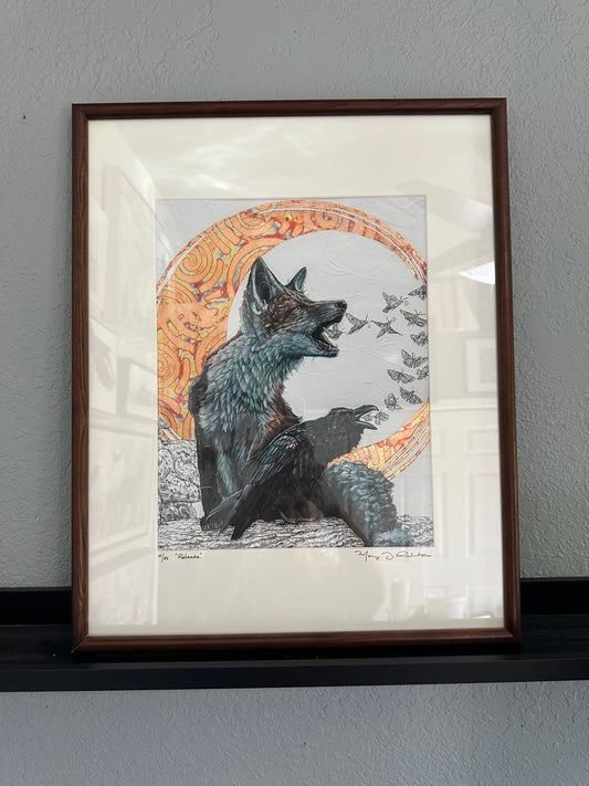 "Release"  Embellished Framed Limited Edition Print
