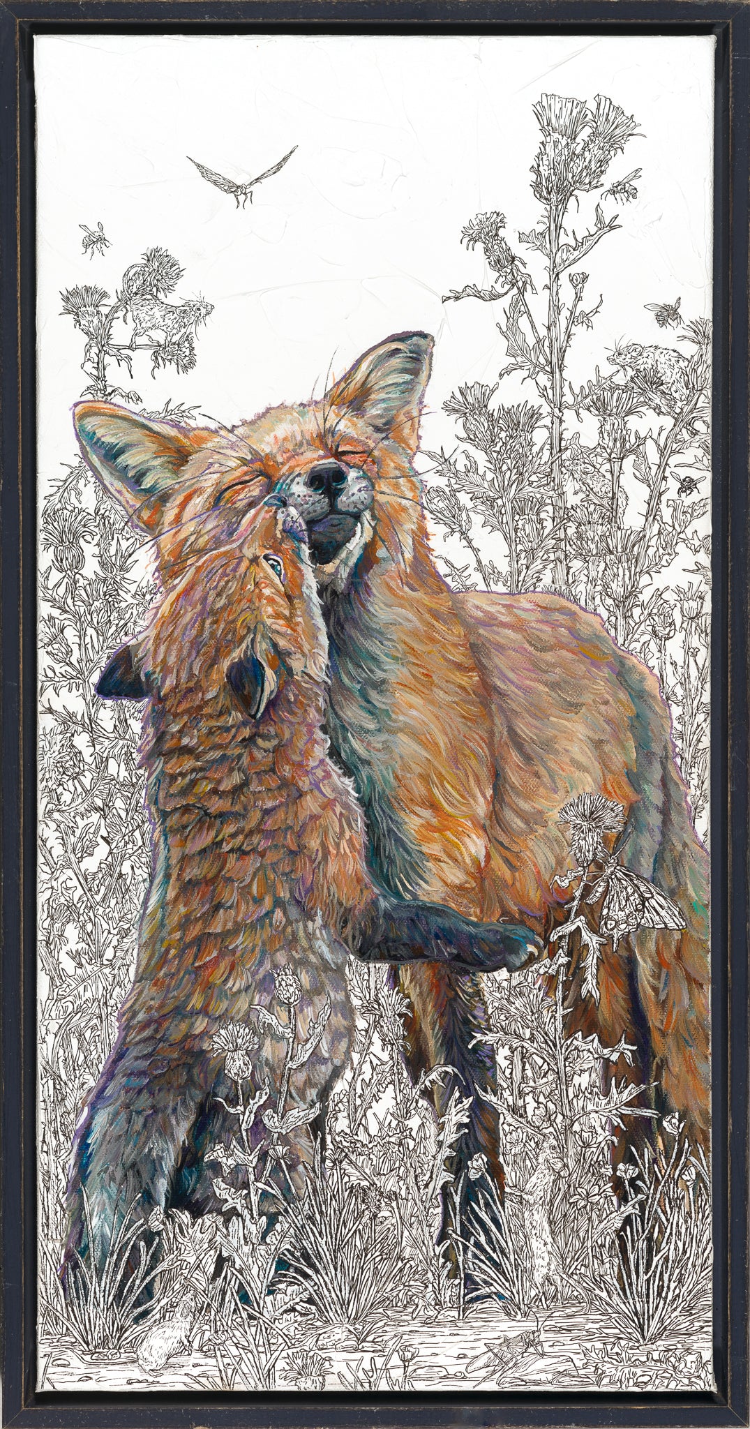 "Thistles & Kisses" Original & Limited Edition Fine Art Print