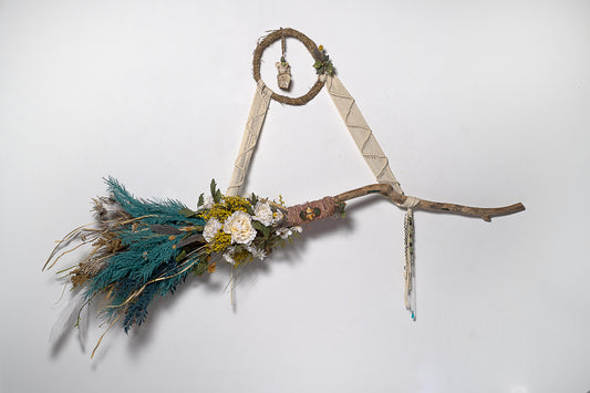 "Viola"  Broom Sculpture & Limited Edition Prints